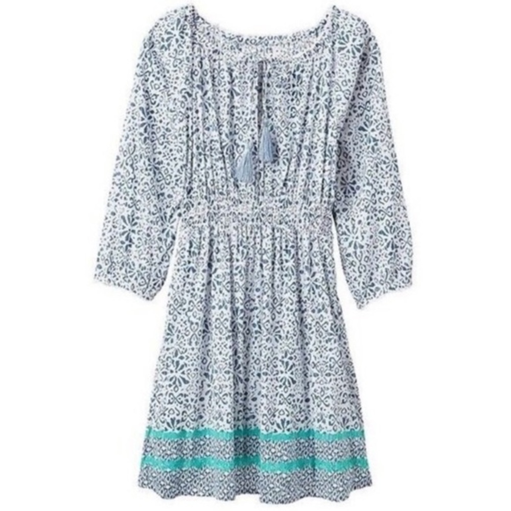 EUC Athleta Printed Calico Wildflower Tunic Dress